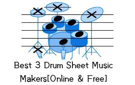 drum sheet music maker