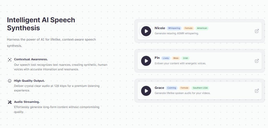 eleven labs speech synthesis