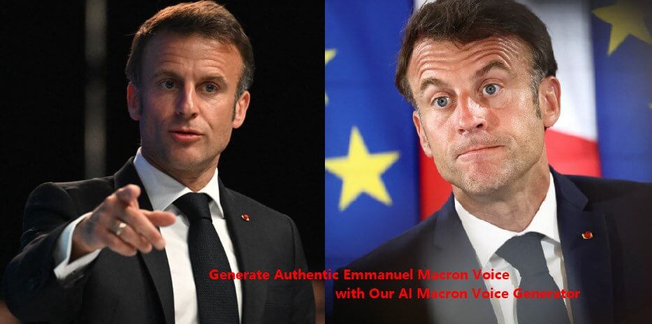 emmanuel macron voice generator