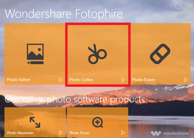fotophire editing toolkit open image
