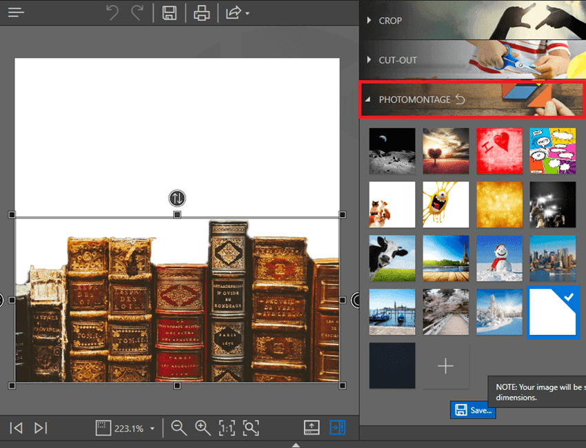 fotophire editing toolkit photomontage