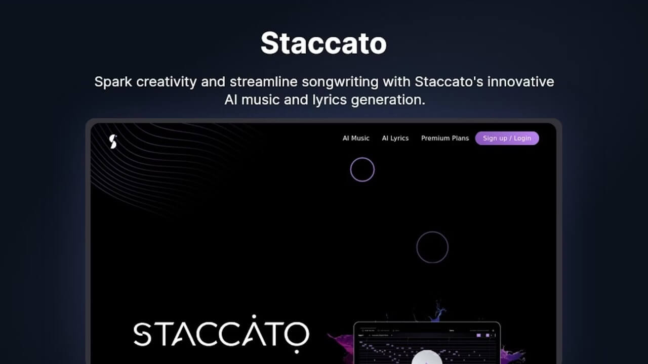 game music ai staccato