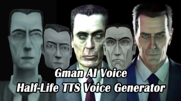 💬 GMan (Original Half Life) TTS Computer AI Voice
