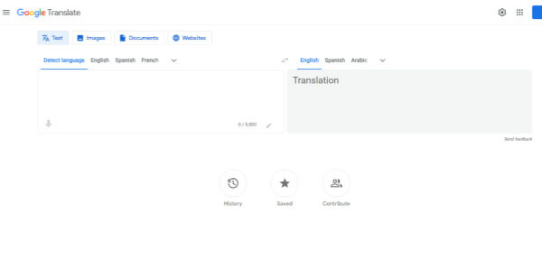 google translate app