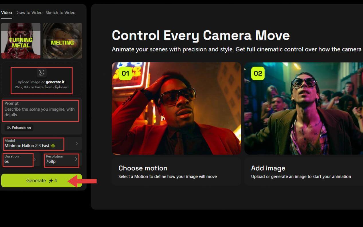 higgsfield ai video step3