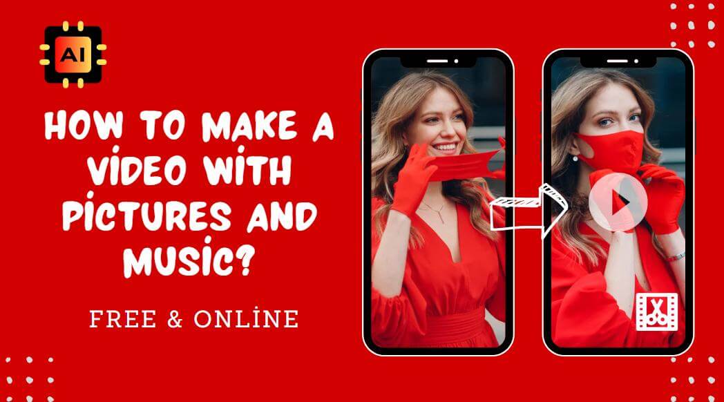 how to make a video with pictures and music