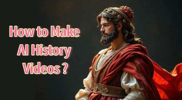 how to make ai history videos