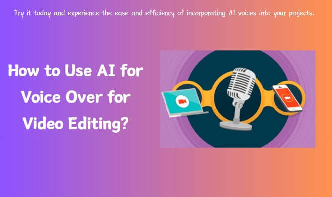 how to use ai for voice over