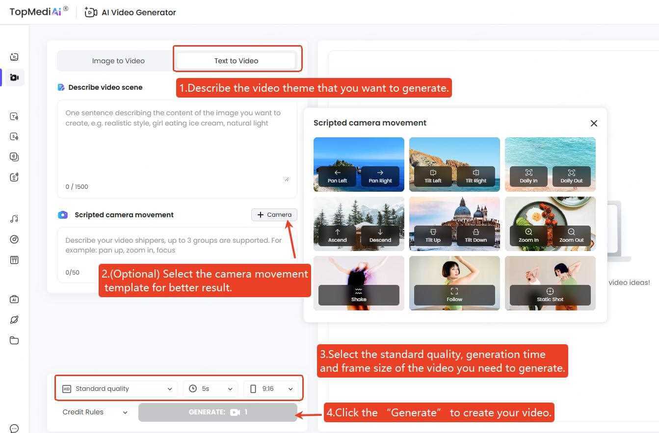text to video guide