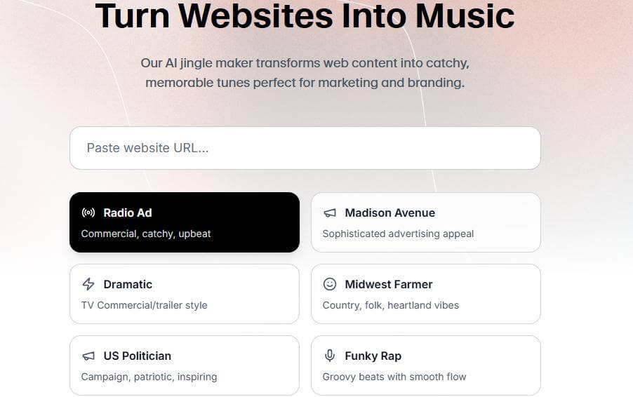 cohesive ai jingle maker