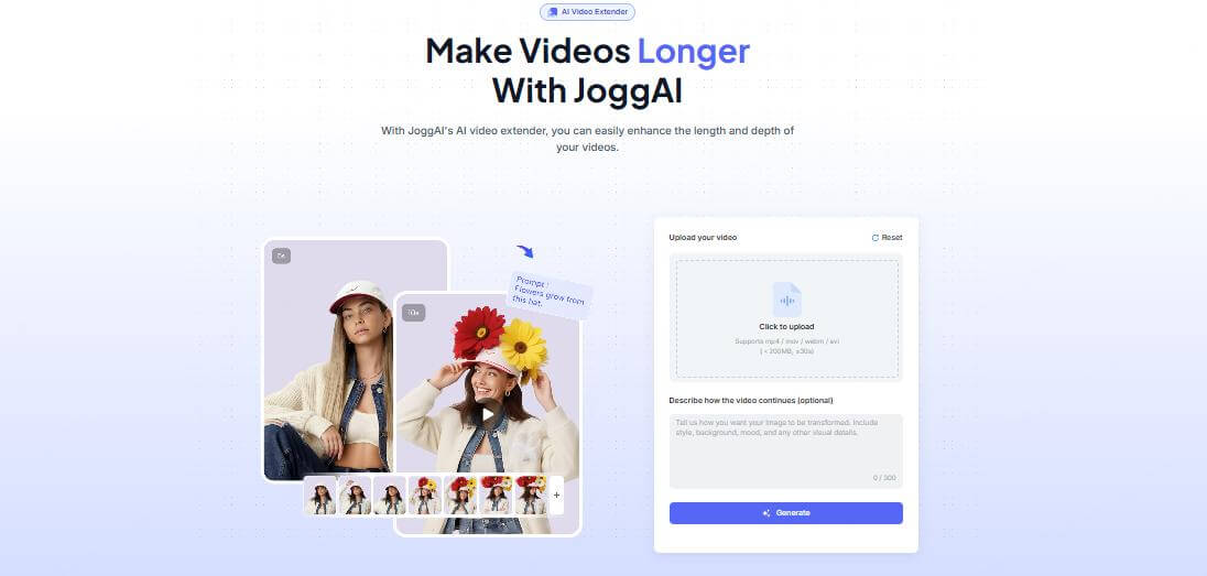 joggai video extender