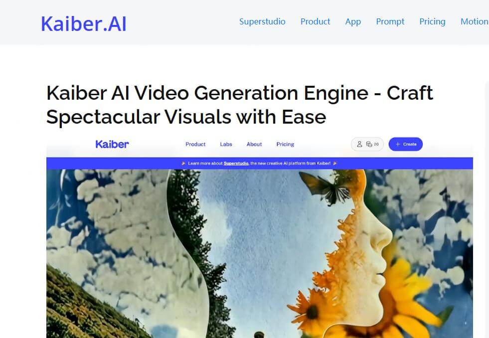 kaiber ai video generator