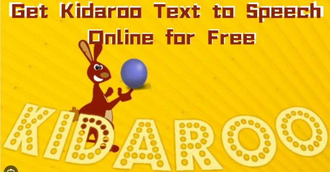 kidaroo text to speech