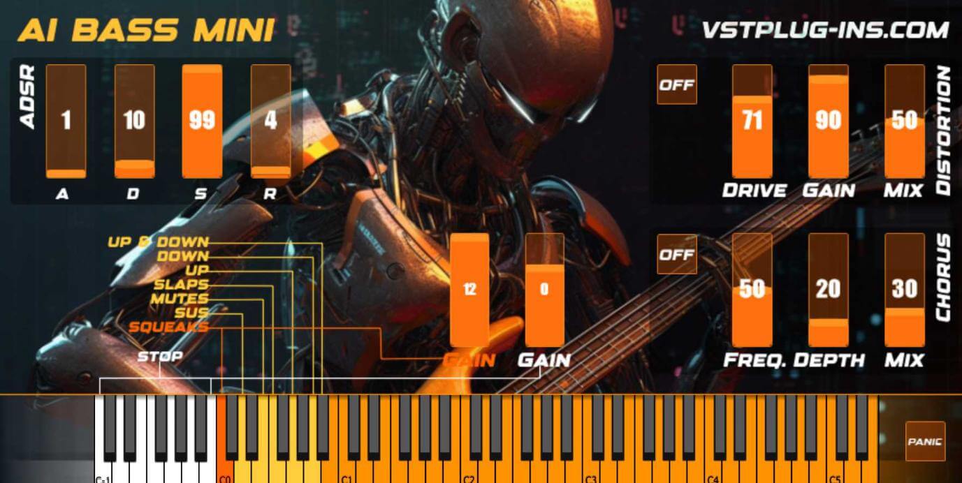 ai bass mini plugin