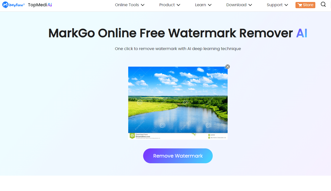 markgo online remove watermark