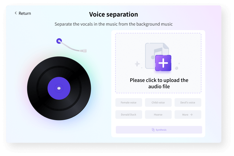 media.io upload-audio file