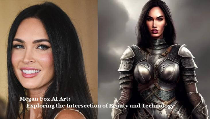 megan fox art ai