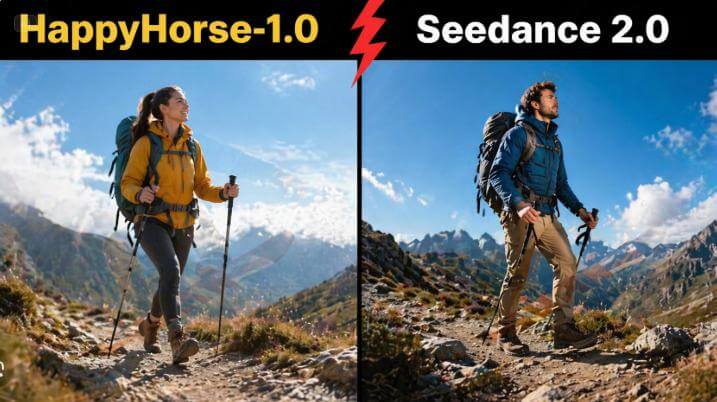 happyhorse 1.0 vs seedance 2.0 visual quality comparison