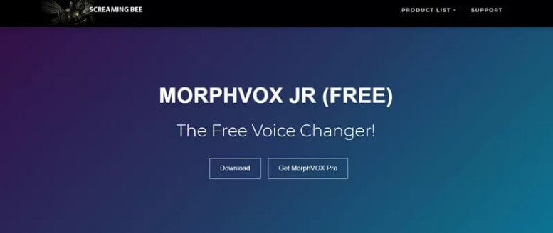 morpfvox voice changer