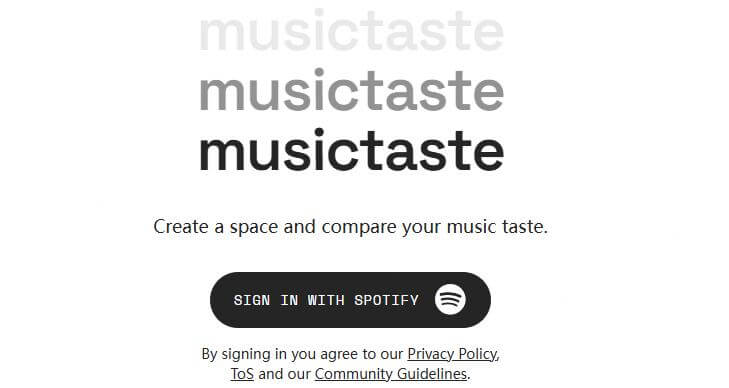 musictaste music genre finder