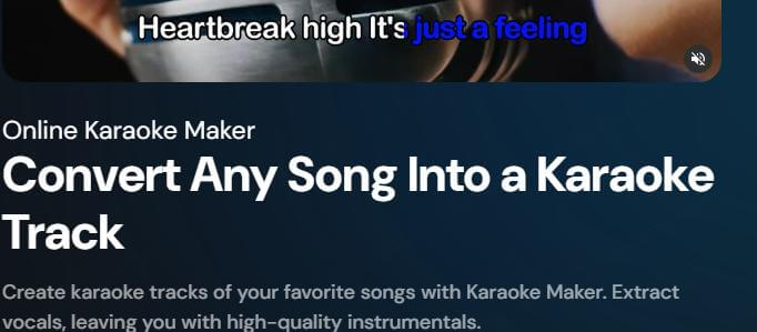 my edit karaoke song generator