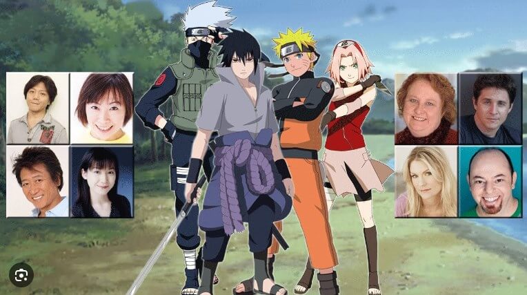 naruto voice actors