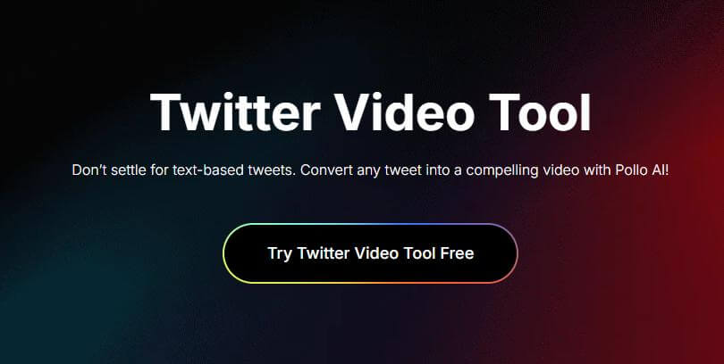 pollo twitter video tool