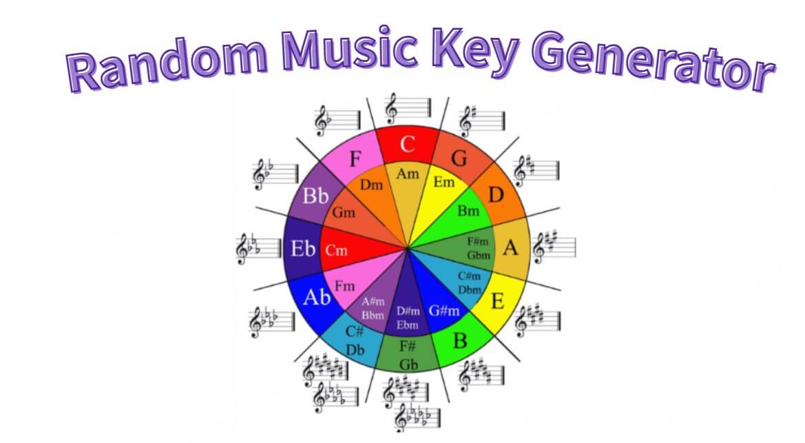 random music key generator