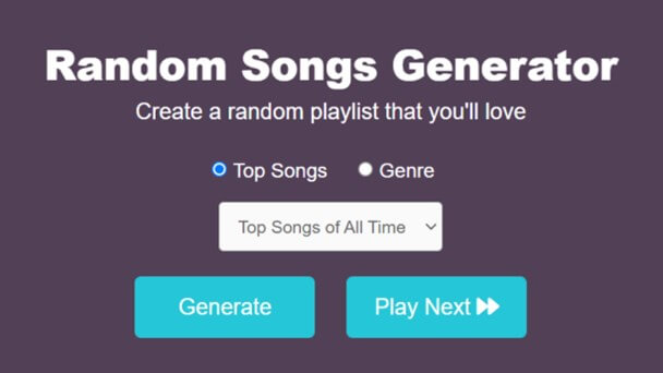 random song generator