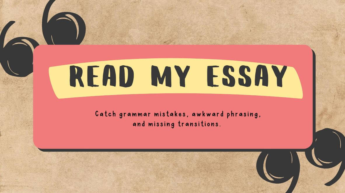 read my essay to me