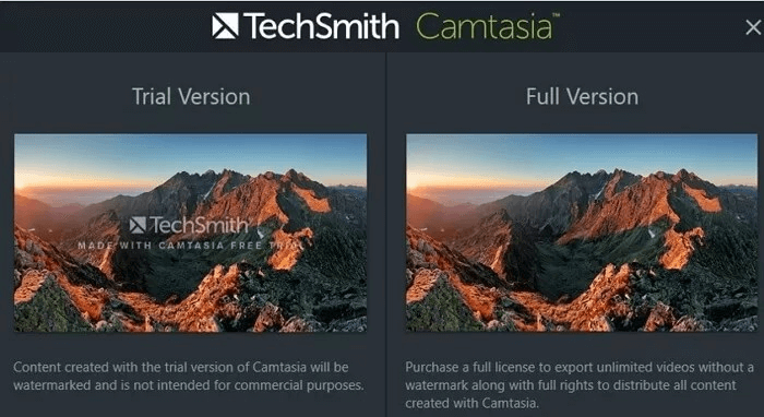 remove watermark from camtasia video