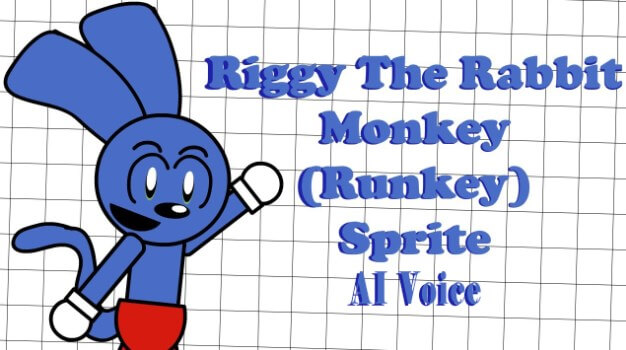 riggy the rabbit monkey ai voice