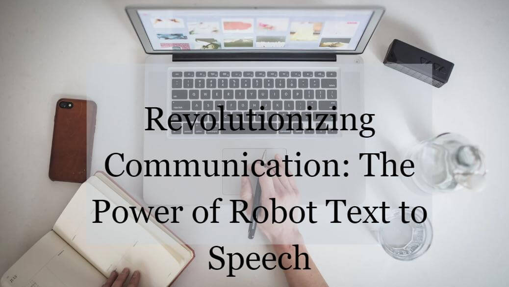 robot voice text to speech