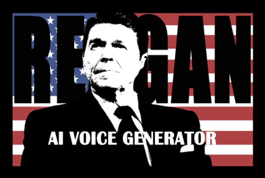 ronald reagan ai voice