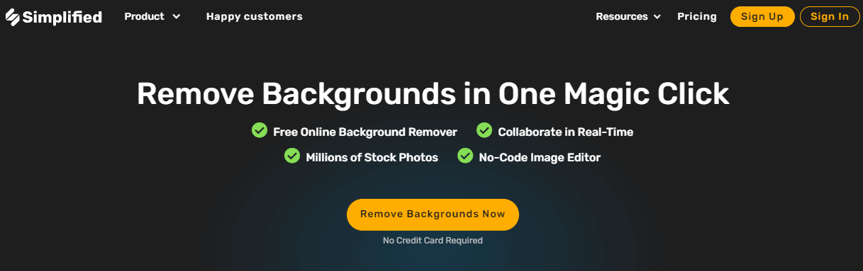 simplified online remove background