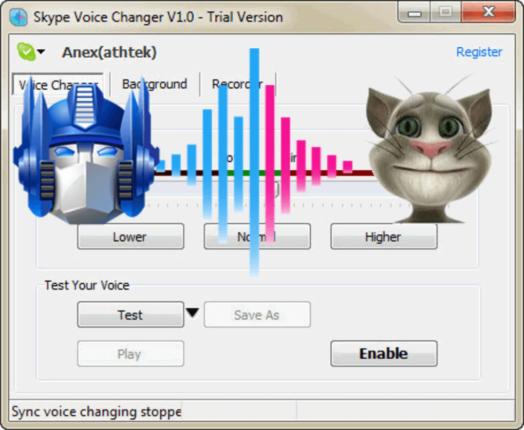 skype voice changer