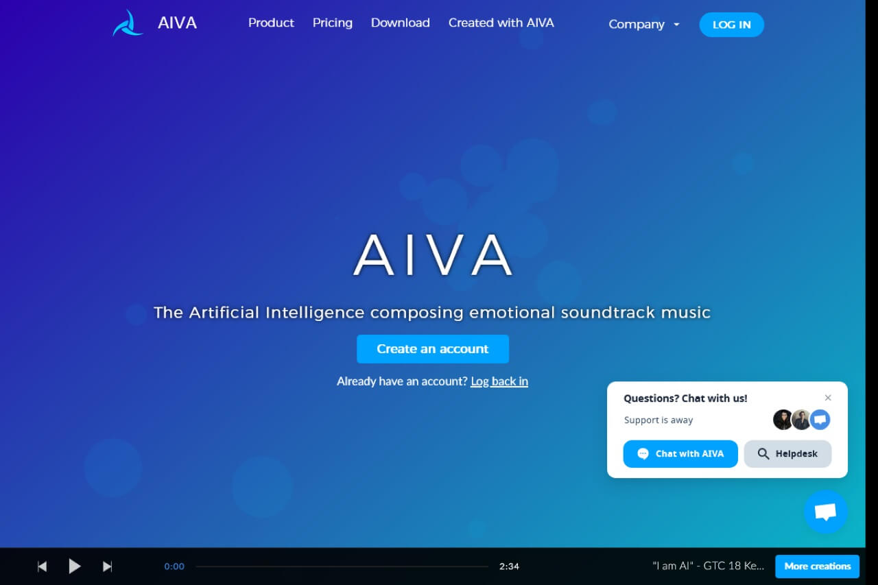 song prompt generator aiva