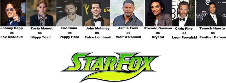 star fox voice actors