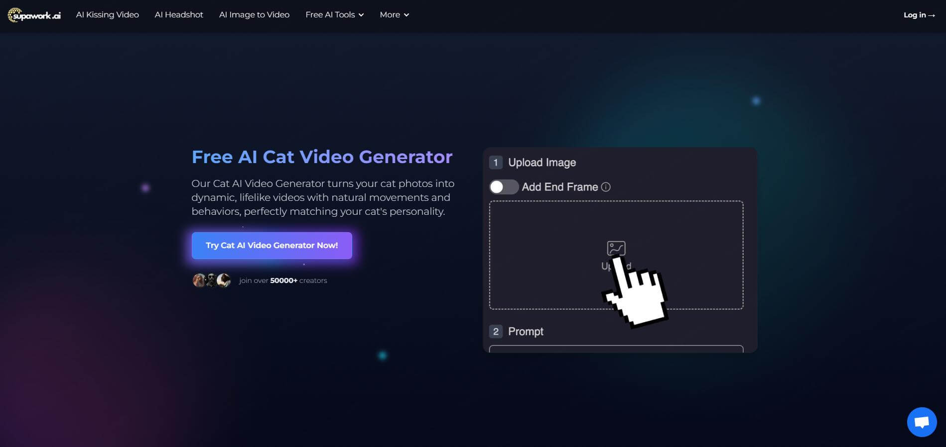 supawork ai cat видео генератор