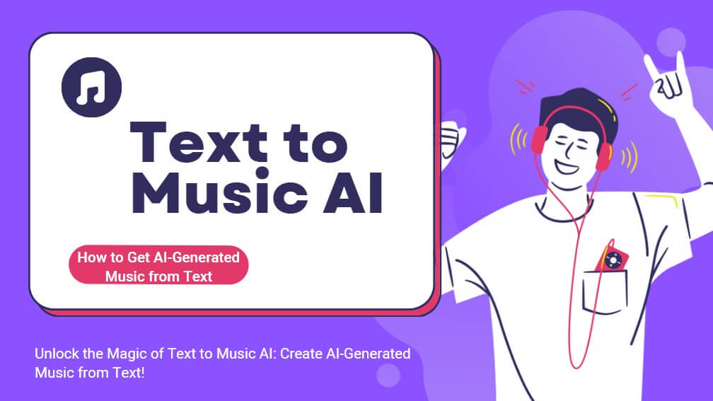 add music to text ai