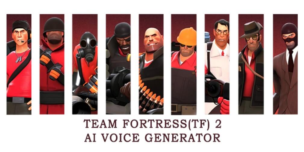 Ai voice characters. Team Fortress 2 banner. Тф2 персонажи. Voice ai tf2. Tf2 discord.