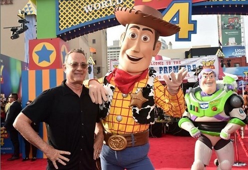 tom hanks woody voice acting