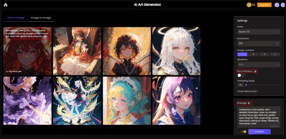 Anime AI Generator Make AI Anime Art From Text  Photo  Fotor