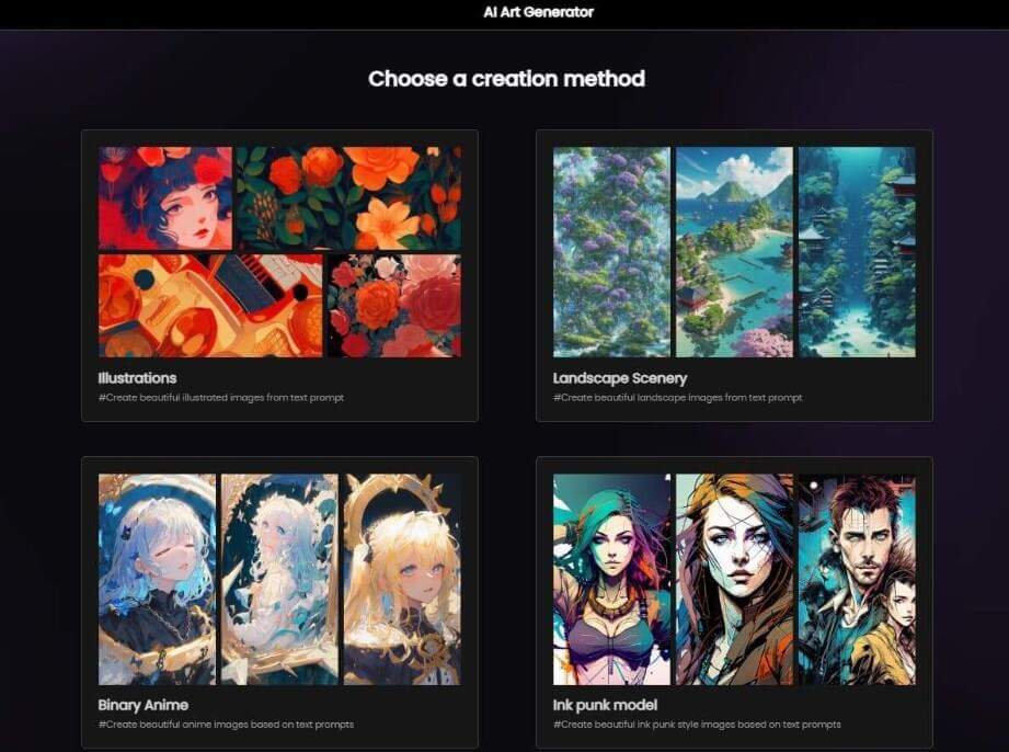 topmediai ai art generator