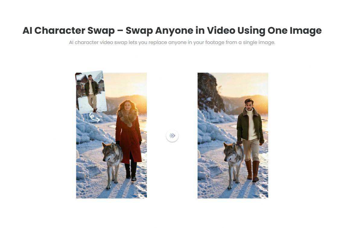 topmediai ai character swap