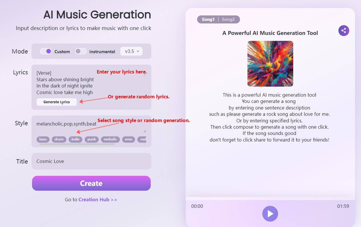 topmediai music generation