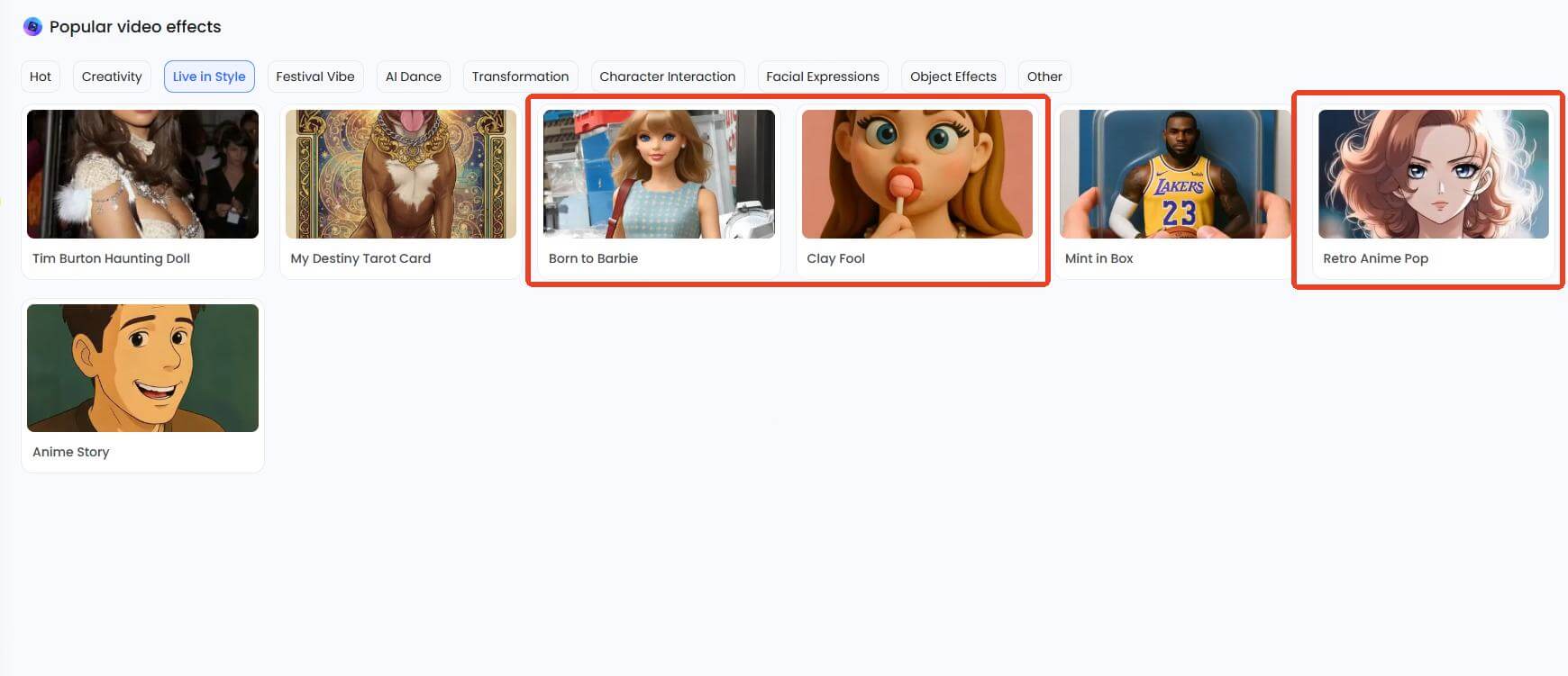 topmediai ai video effect