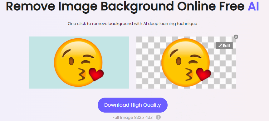 topmediai emoji upload remove bakcground
