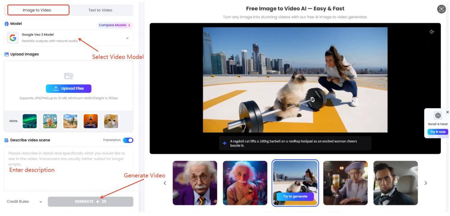 topmediai image to video