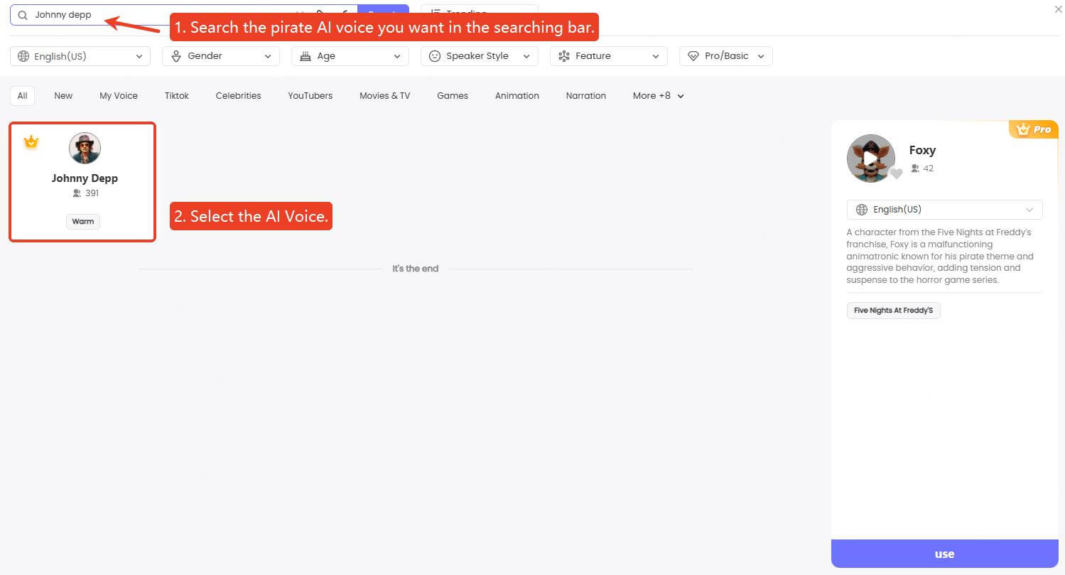 topmediai pirate ai voice